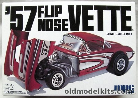 MPC 1/25 1957 Flip Nose Vette (1957 Chevrolet Corvette), 38433 plastic model kit